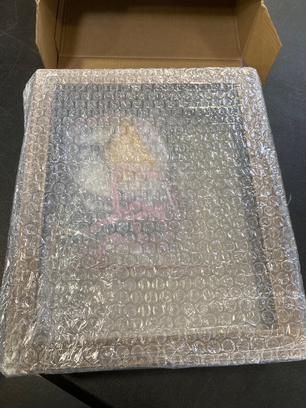 Photo 1 of Gognlvn Pet Memorial Shadow Box with Clay Paw Print Impression Kit,Dog Wood Picture Frame Ornament as Loss Pet Keepsake and Gifts for Pet Lover