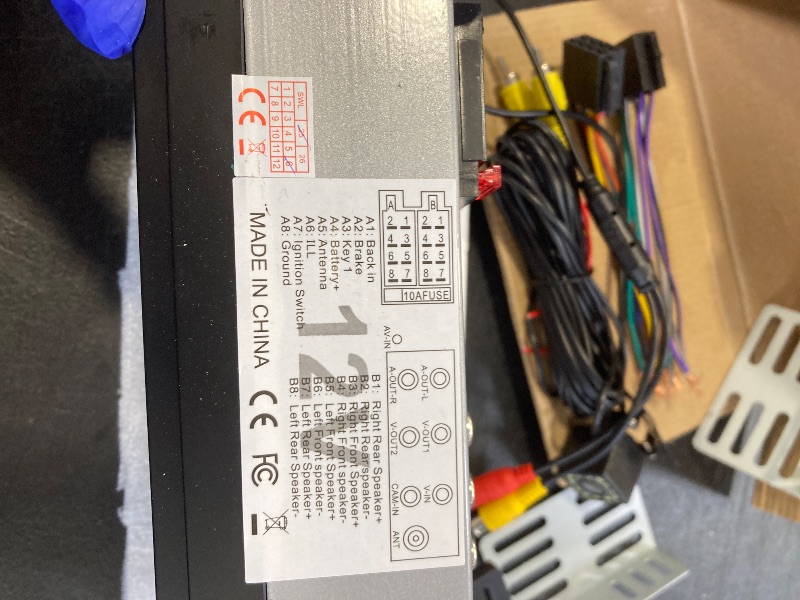 Photo 1 of [Improved] 7'' Double Din Car Stereo with Upgraded Wireless Apple Carplay for IOS26 / Android Auto, 240W High Power with EQ, Bluetooth, RDS/FM/AM Touchscreen Radio, USB Type-C/AUX/TF, Backup Camera