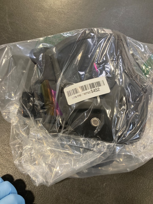 Photo 1 of 2 PCS Paintball Mask Anti Fog,Tactical Full Face Mask Ski Mask Goggles Detachable Adjustable,Motorcycle Riding Face Protection (Colorful/Black)