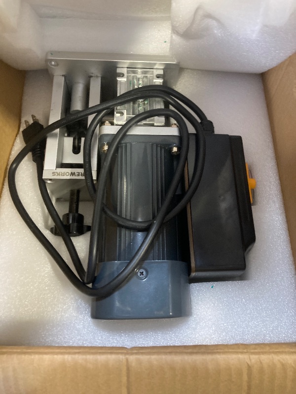 Photo 1 of CREWORKS Electric Wire Stripper Machine, 0.06"-0.9" Automatic Wire Stripping Machine with Adjustable Feed Hole, Cable Stripper for 1.5-23mm Scrap Wire, Copper Wire Stripper for Cable Recycling