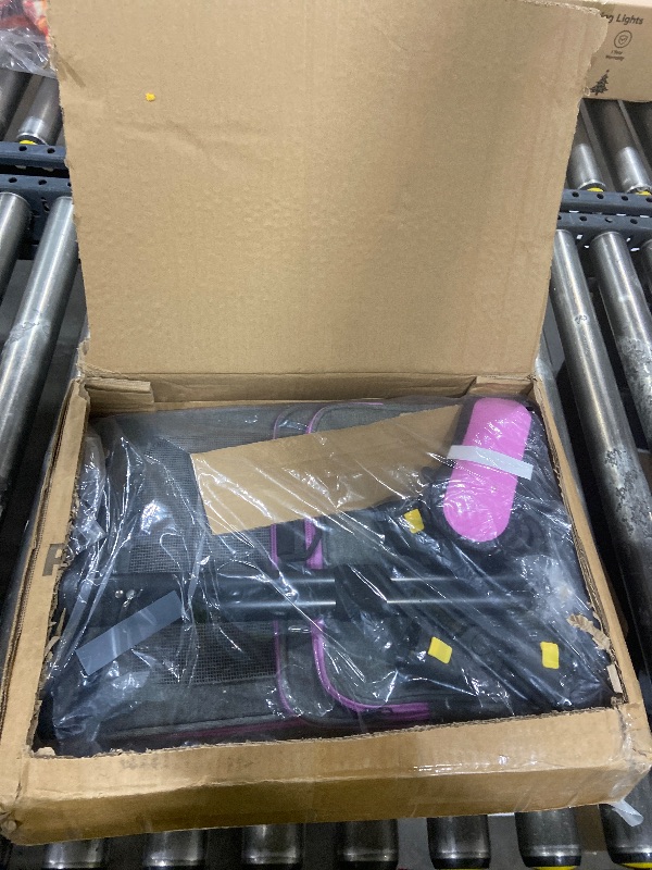 Photo 1 of 
Airline Approved Expandable Premium Pet Carrier on Wheels- Two Sided Expandable Rolling Carrier- Designed for Dogs & Cats- Extra Spacious Soft Lined Carrier! (Grey)