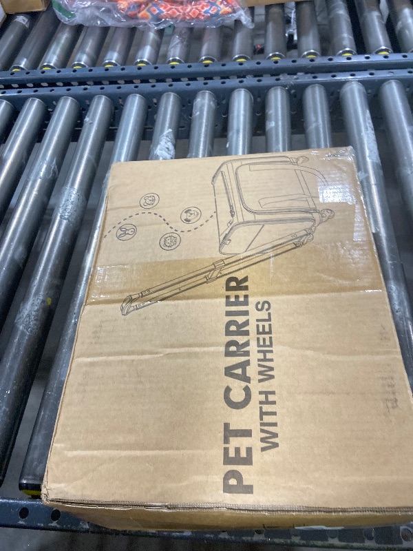 Photo 1 of 
Airline Approved Expandable Premium Pet Carrier on Wheels- Two Sided Expandable Rolling Carrier- Designed for Dogs & Cats- Extra Spacious Soft Lined Carrier! (Grey)