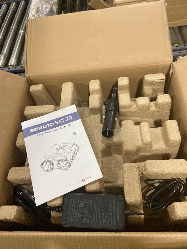 Photo 1 of (2025 New) Robotic Pool Vacuum, Robotic Pool Cleaner for Inground Pools, Pool Robot with Smart Navigation, Floor/Wall/Waterline Cleaning, 180 Mins Runtime for Pool Up to 2100 Sq.ft