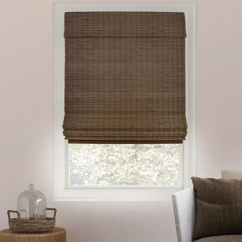 Photo 1 of Chicology 64"h Cordless Bamboo Shades