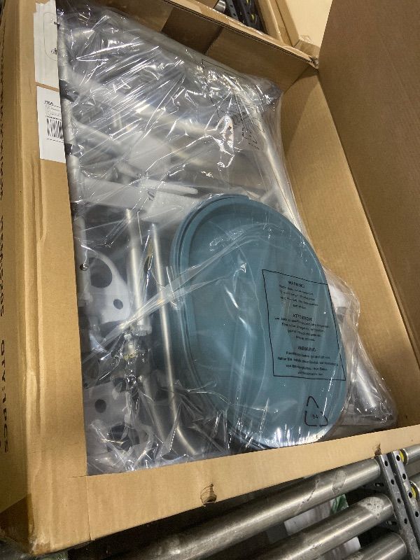 Photo 1 of SAMARKAND 3 in 1 Commode Shower Chair with Wheels + Wheelchair Tray + Footrest – Rolling Shower Chair for Elderly and Disabled - Bedside Commode Toilet - Shower Wheelchair - Toilet Riser with Handles