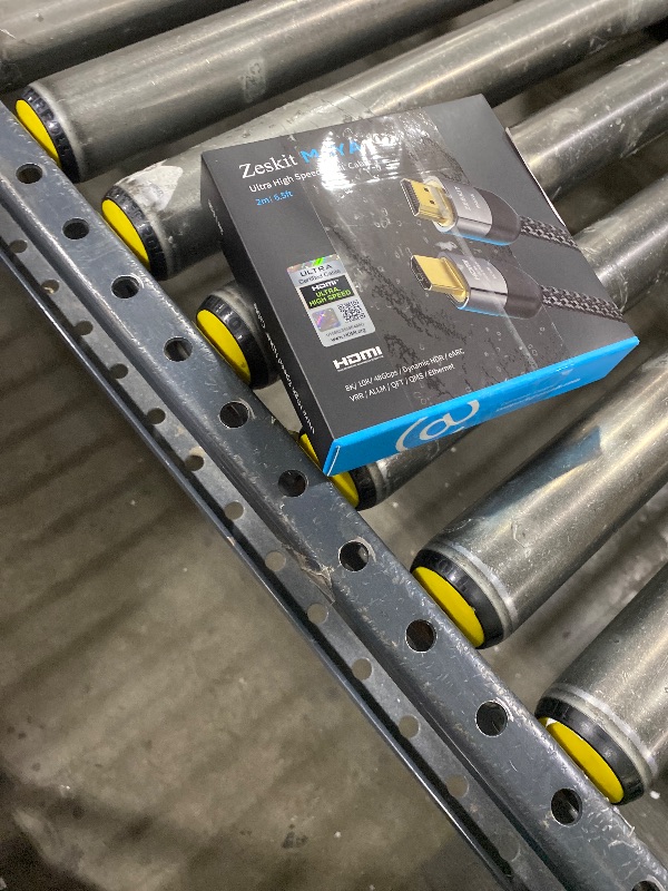 Photo 1 of Zeskit Certified 2.1 8K HDMI Cable 48Gbps 4K120Hz Compatible with Soundbar eARC HDR10 VRR Dolby Vision Atmos HDCP 2.2 & 2.3 Gaming PS5 Xbox Series X Apple TV Roku Monitor (Ultra High Speed Maya 6ft)