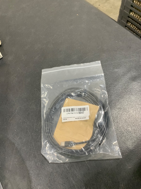 Photo 1 of 10ft Long Type C Extension Cable, USB C Male to Female Extender Cord Compatible with Ring Pan-Tilt Indoor Cam (2024 Release)? Mag-Safe Charger? iPhone16 /15 (Black, 10FT)