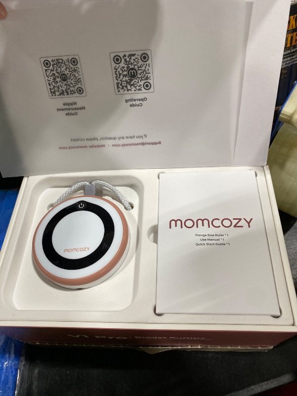 Photo 1 of Momcozy Breast Pump V1 Pro Hospital-Grade, Hands-Free & Portable Wearable Pump, Upgraded Electric Pump with 3 Fine-Tuned Rhythms|15 Levels, Come with Leak-Proof DoubleFit Flange, Cozy Red.