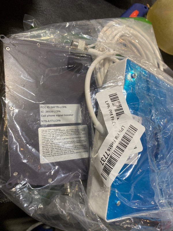 Photo 1 of Cell Phone Booster for Home & Office,Up to 5500Sq Ft,Cell Phone Signal Booster for Band 2/25 / 4/66 / 5/12 / 17/13 with All U.S. Carriers,Boosts 5G 4G LTE, FCC Approved Cell Booster