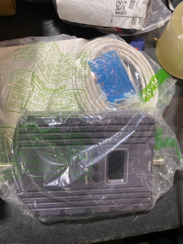 Photo 1 of Cell Phone Booster for Home & Office,Up to 5500Sq Ft,Cell Phone Signal Booster for Band 2/25 / 4/66 / 5/12 / 17/13 with All U.S. Carriers,Boosts 5G 4G LTE, FCC Approved Cell Booster