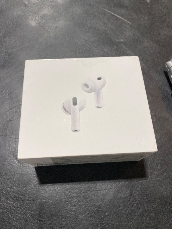 Photo 1 of Apple AirPods Pro 3 Wireless Earbuds, Active Noise Cancellation, Live Translation, Heart Rate Sensing, Hearing Aid Feature, Bluetooth Headphones, Spatial Audio, High-Fidelity Sound, USB-C Charging