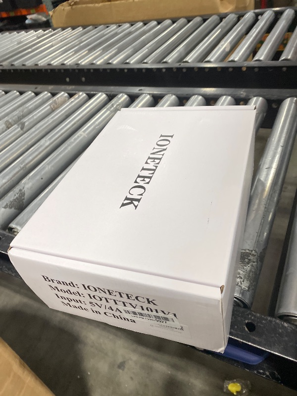 Photo 1 of IONETECK 10.1 inch Smart Kitchen & Home Hub, Voice Control, Touch Screen, Small TV with Built-in ATSC Tuner, Play Store, Calendar, Photo Frame, Video Call, Portable MINI for Home, RV, Bedroom, Truck