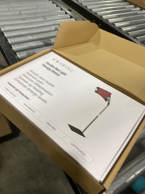 Photo 1 of SWIRISE Infrared Light Therapy Panel with Stand, 660nm Red Light and 850nm Near Infrared LED Red Light Therapy Device at Home