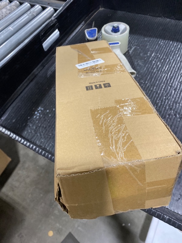 Photo 1 of Bronze Double Curtain Rod, 72 to 144 Inch Extra Long Dual Curtain Rods with Aluminium Modern End Cap Finial, 1 Inch Adjustable Heavy Duty Window Treatment Rod, Telescopic Metal Double Drapery Pole Set