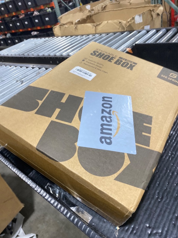 Photo 1 of stachable shoe box