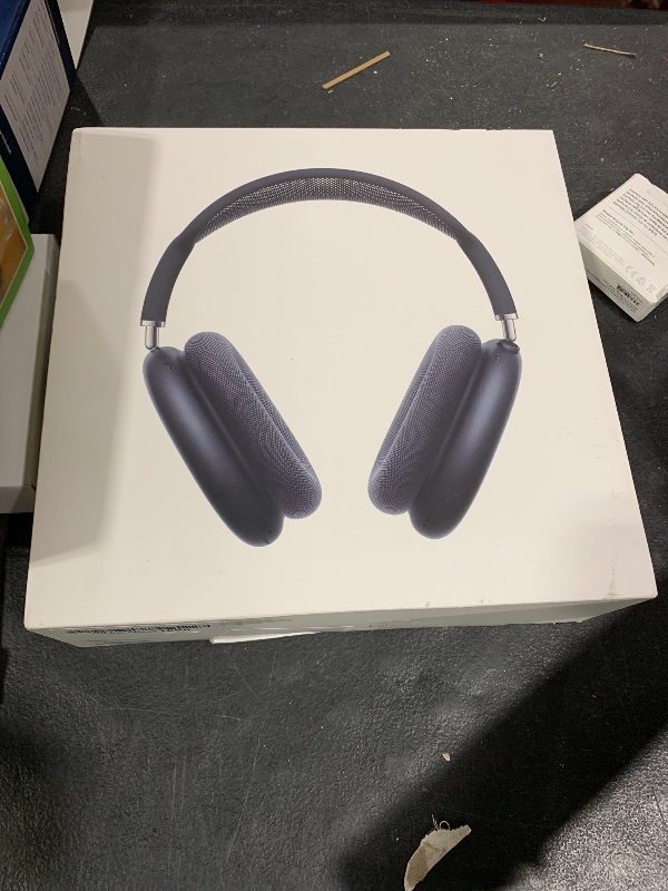 Photo 1 of Apple AirPods Max Wireless Over-Ear Headphones, Pro-Level Active Noise Cancellation, Transparency Mode, Personalized Spatial Audio, USB-C Charging, Bluetooth Headphones for iPhone - Midnight