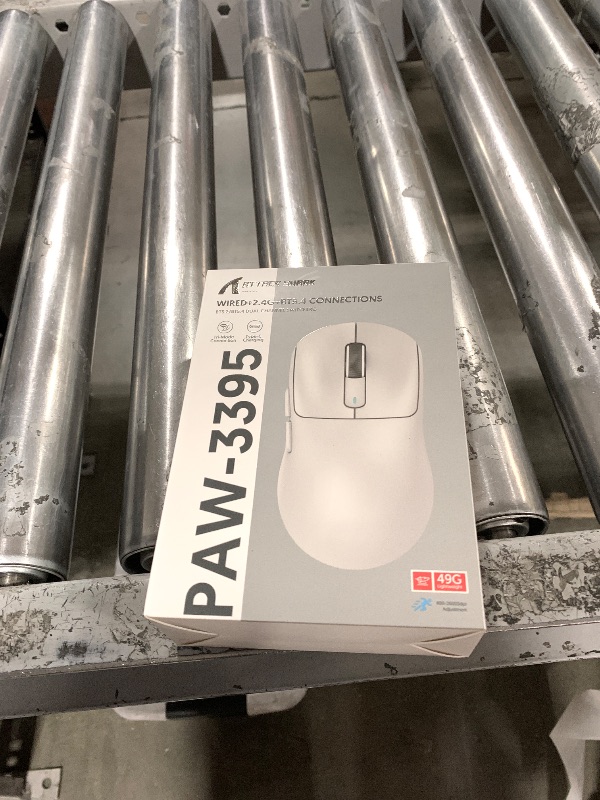 Photo 1 of ATTACK SHARK X3 Wireless Gaming Mouse, 49g Ergonomic Computer Mouse, Triple Modes PAW3395 26K DPI Optical Sensor, 200h Battery Life, Programmable Buttons, Gaming Accessories for PC/Laptop/Mac (White)