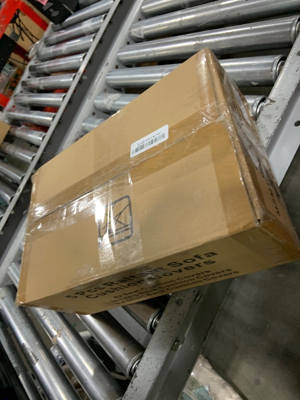 Photo 1 of Kimunuk 9 Pcs Outdoor Patio Cushions Covers Replacement Waterproof with Zipper for 5 Pcs Patio Furniture Set, Covers Only