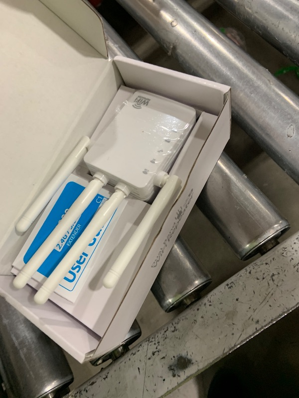 Photo 1 of 360° Full Coverage (12,880 Sq.ft),1200Mbps Dual Band WiFi Extender Signal Booster, WiFi Extender with 105-Device Support, 1-Tap Setup ane one Ethernet Port