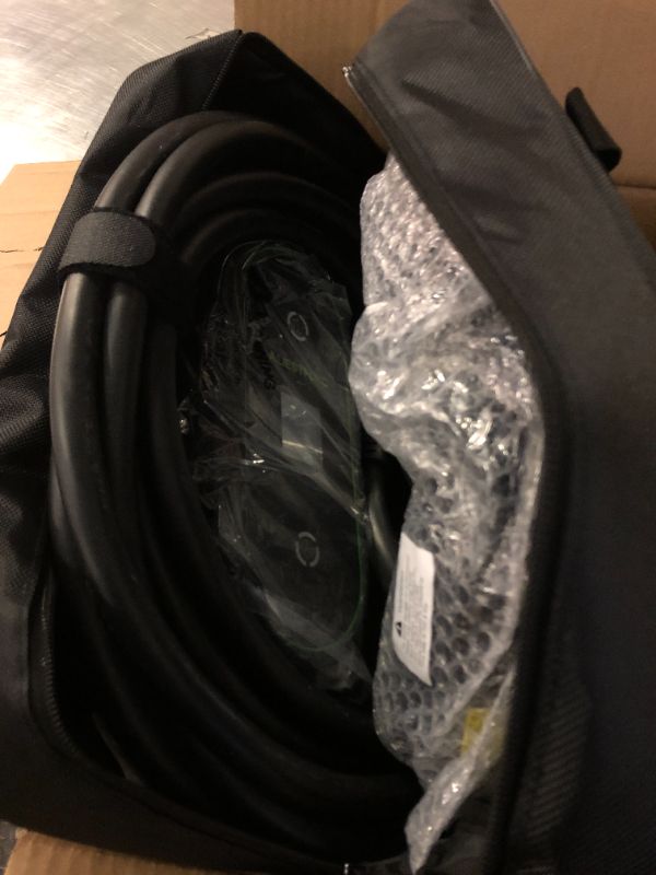 Photo 1 of **UNKNOWN BRAND** EV Charger 40Amp with WiFi APP/Plug-Play, 240V NEMA 14-50P Plug, 25FT Cable with ETL Certified, Portable Electric Vehicle Charging Stations EVSE J1772 Connector (40A j1772 Connector)