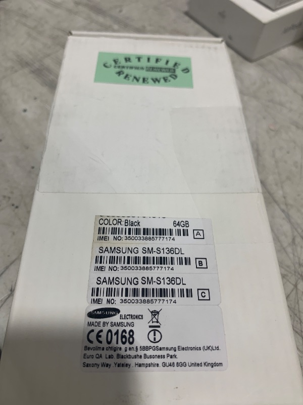 View 5 of "FOR PARTS ONLY "Samsung Galaxy A13 5G Cell Phone, AT&T GSM Unlocked Android Smartphone, 64GB, Long Lasting Battery, Expandable Storage, Triple Lens Camera, Infinite Display, Black (Renewed)
