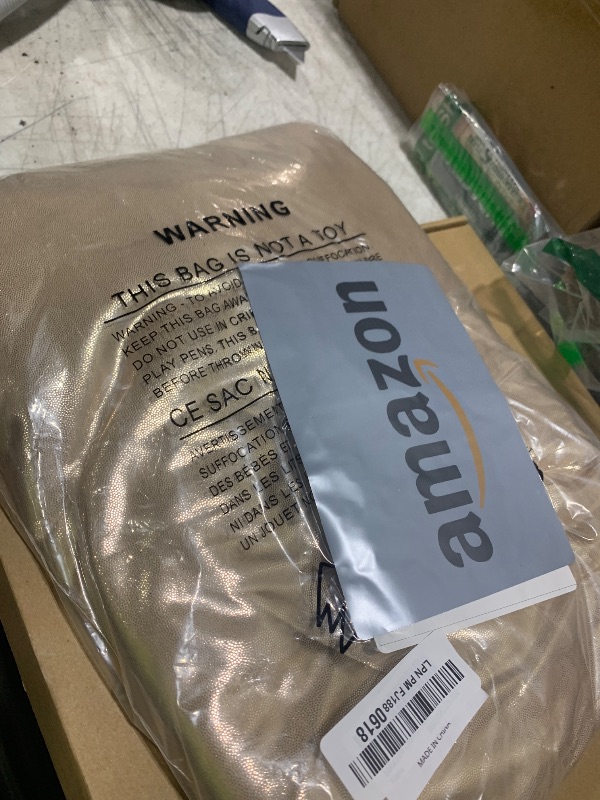 Photo 1 of 10ftx10ft Champagne Sequin Backdrop Curtain for Parties, Wrinkle Free Thick Glitter Sparkle Photo Backdrop Drapes 2 Panels 5x10FT Shimmer Back Drop Cloth for Wedding Birthday Photography Background