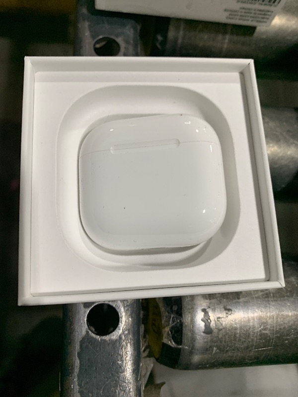 Photo 1 of Apple AirPods 4 Wireless Earbuds, Bluetooth Headphones, with Active Noise Cancellation, Adaptive Audio, Transparency Mode, Personalized Spatial Audio, USB-C Charging Case, Wireless Charging, H2 Chip