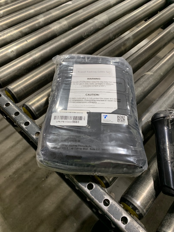 Photo 1 of 10 Set Compression Packing Cubes for Travel Essentials,Compressible Expandable Packing Cubes for Suitcase,OlarHike Luggage Organizer Bags for Travel,Handy Helper for Organizing Clothes(Black)