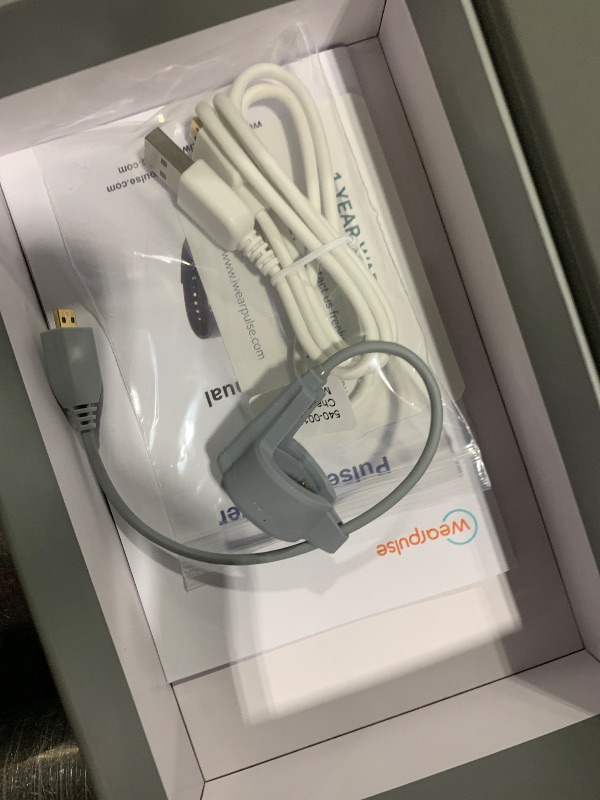 Photo 1 of Wearpulse Continuous Wrist Pulse Oximeter, Blood Oxygen Saturation Monitor with Smart reminder, Bluetooth, 72 Hours Endurance Tracking SpO2 and Pulse Rate, Checkme O2 Max with PC Software & APP