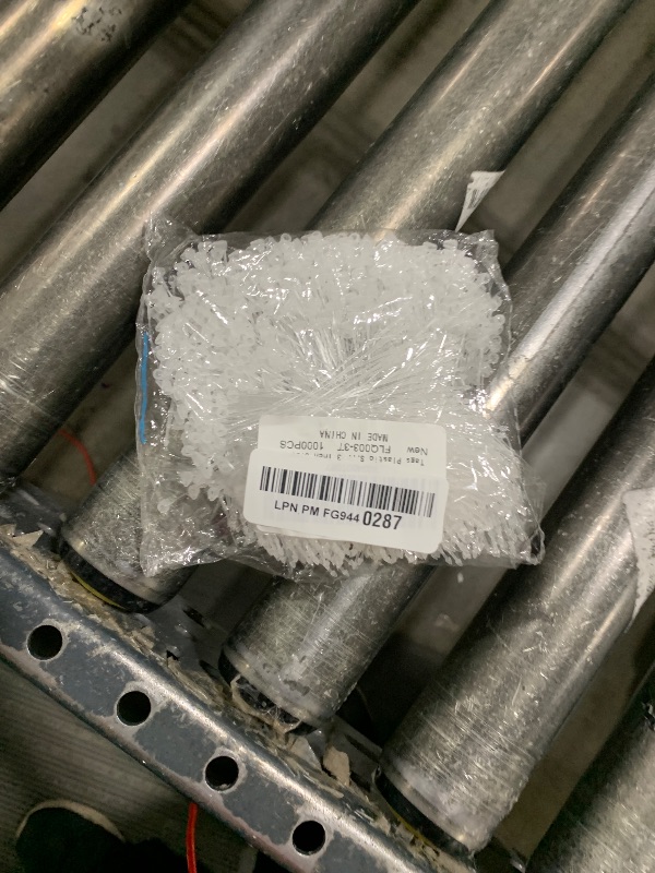 Photo 1 of 1000Pcs Hang Prices Tag Fasteners, 3 Inch Snap Lock Pins Plastic Tags for Clothing Mark Shoe Bag Jewelry Security Loop Fasteners Retail Store Supplies (Clear)