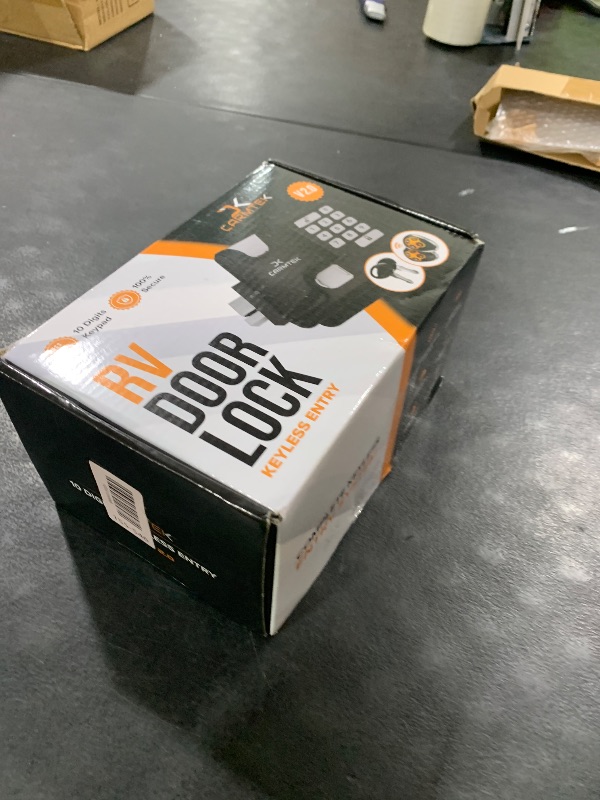 Photo 1 of missing keys-----------------------------RV Keyless Entry Lock - 10 Digits V2.0 | Secure RV Door Lock Keyless Entry w/ 2 Inside Latches | Travel Trailer Door Lock Replacement w/ 2 Fobs, 4 Unique Keys | Only Fit 3.75" x 2.75" Lock Hole