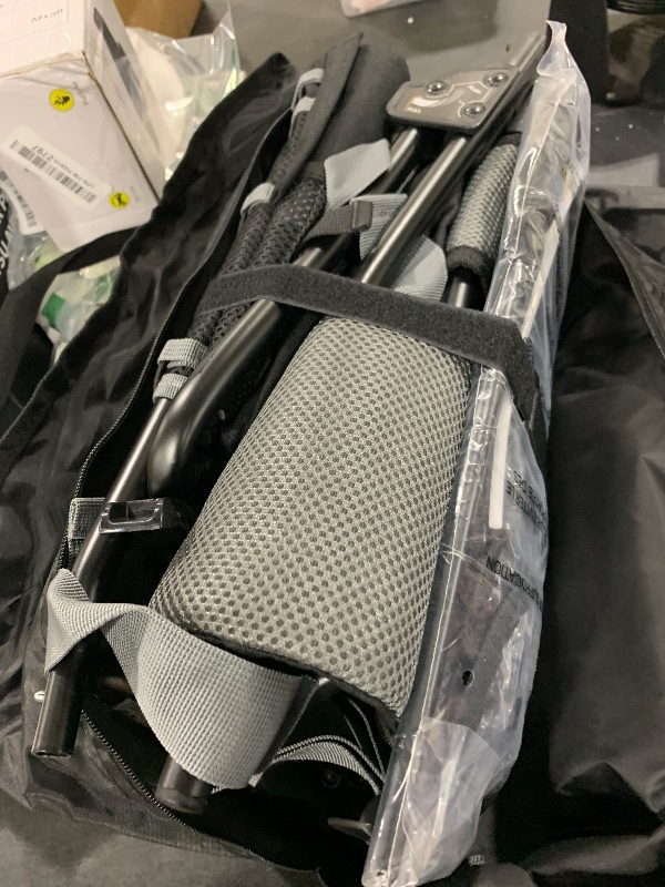 Photo 1 of besrey Baby Backpack Carrier, Toddler Hiking Backpack with Safety 3-Height Seat, Adjustable Straps&Waist Belt, Foldable Frame Lightweight Large Capacity Child Carrier for Hiking (Black)