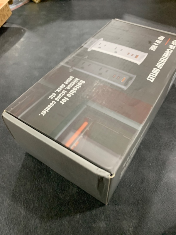 Photo 1 of ANNQUAN 2 inch Space Saver Pop Up Outlet for Countertop with PD20W USB Ports,2 Outlets Tamper Resistant,Splashproof Pop Up Socket,Desk Power Grommet for Home Office Kitchen White (ETL Listed)