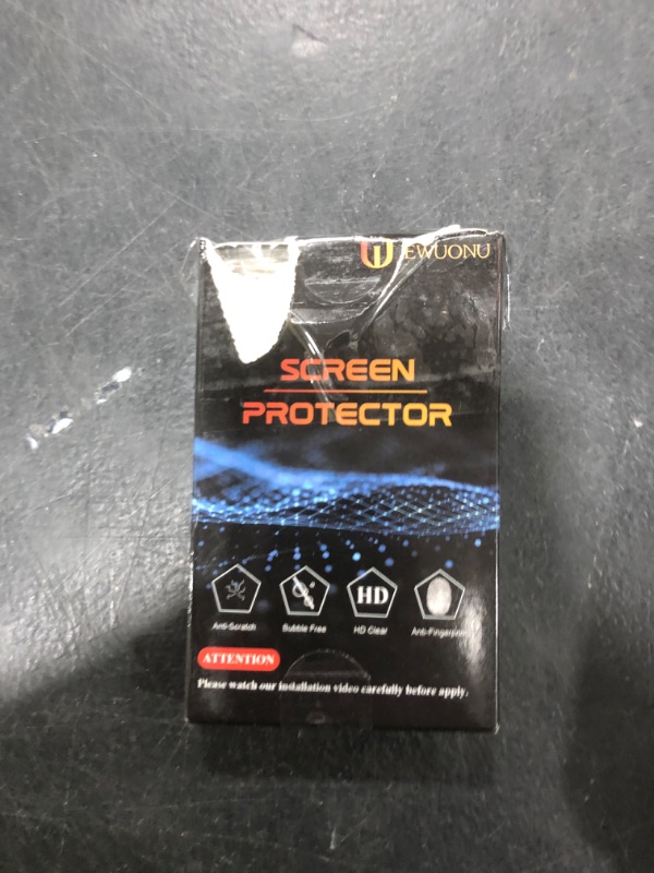 Photo 1 of [2 Pack] Tempered Glass Screen Protector 44mm Compatible for Apple Watch Series 6/SE3/5/4, EWUONU Full Coverage Waterproof 3D Curved Edge Anti-Scratch Bubble Free HD Clear Screen Film for iWatch Accessories(44mm)