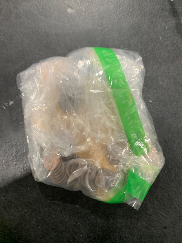 Photo 1 of 1 Pound Unsearched Copper Coins, Metal Coins for Collectors, Rare Coins for Antique Coin Collection W/Coin Grab Bag, Pure Copper Minted State Penny Collection, Old Coins Pound Penny Bag 1959-1982