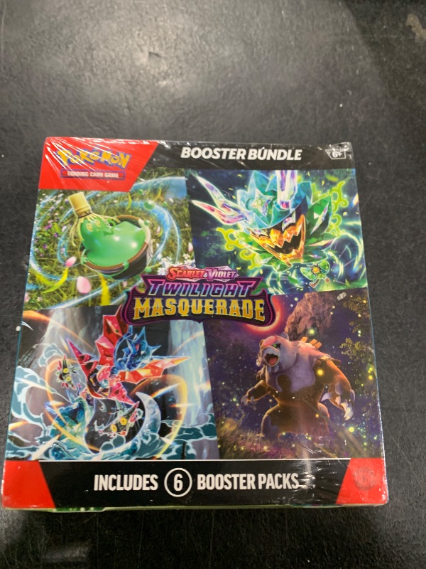 Photo 1 of Pokémon TCG: Scarlet & Violet—Twilight Masquerade Booster Bundle (6 Boosters)