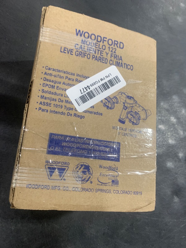 Photo 1 of Woodford 122PX Wall Faucet