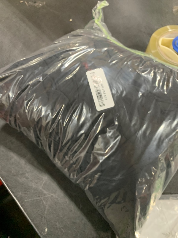 Photo 1 of 2 Pack Black Table Cloth for 5FT Round Tables, Fitted Spandex 120 inch Round Tablecloth, Wrinkle Free Black Table Skirt for Receptions Birthday Holiday Dinner Banquet Juneteenth Decorations