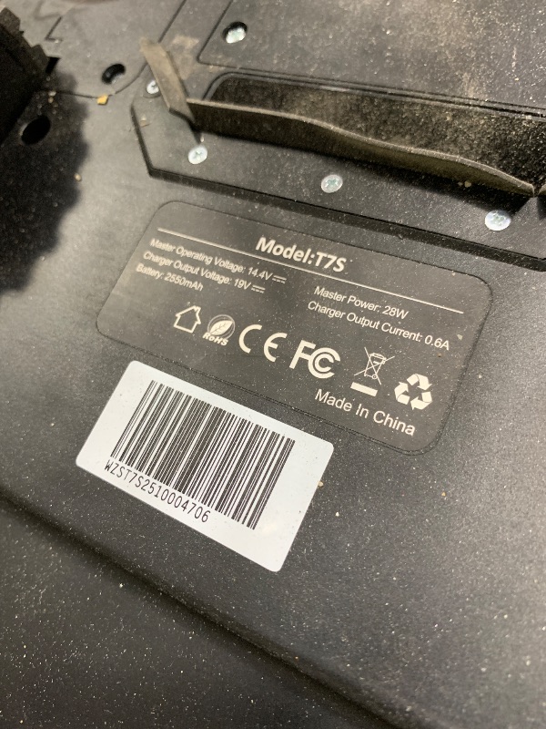 Photo 1 of UMMUND Robot Vacuum and Mop Combo, 2 in 1 Mopping Robotic Vacuum Cleaner with Schedule, Wi-Fi/App/Remote, Strong Suction, Self-Charging, Slim, Ideal for Hard Floor, Pet Hair, Low-Pile Carpet