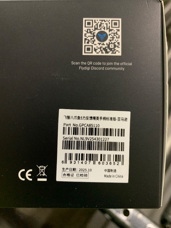 Photo 1 of FLYDIGI Apex 5 PC Controller, Forceflex Joystick 2.0, ForceAdapt Triggers, 3ms Ultra-Low Latency, RGB Light Bar, Full-Color LCD Display,1500mAh Battery PC/NS/Android/TV