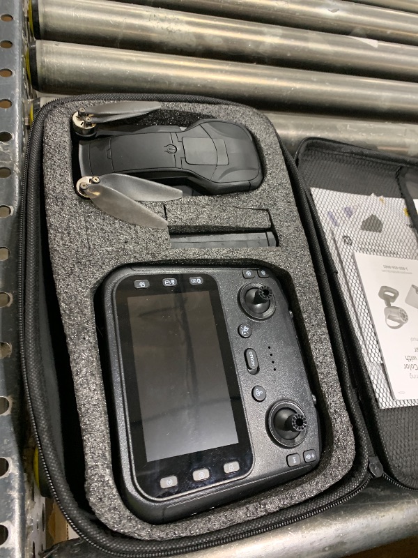 Photo 1 of Naseto GPS Drone with 4k camera for adults, 4.5’’ LCD Screen Controller, Brushless Motor, 60-Min Flight Time with 2 Batteries, SD Card Included, 5G FPV Quadcopter with Smart Return, Great Gift for Beginners