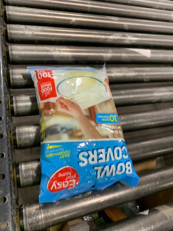 Photo 1 of 100PCS 10Inch Bowl Covers, Food Cover Dish Covers, Elastic Stretch Food Storage Lids, BPA-Free Plastic Wrap for Sourdough Proofing Meal Prep Fresh Keeping