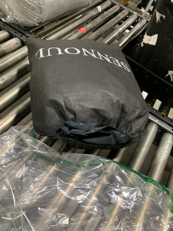 Photo 1 of SENNOUL Air Mattress Twin with Built in Pump - Upgraded Single Blow Up Bed, 2 Mins Quick Self Inflatable, 18"/550lbs Max, Strong Support, Flocked Top, Puncture Resistant, for Camping,Home,Guests