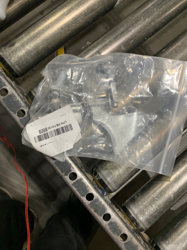 Photo 1 of 1-3/8" x 2-3/8" Chain Link Fence Butterfly Gate Latch, Galvanized Steel Gate Latch, with 1-3/8 Gate Frame & 2-3/8" Gate Post, U-Bolt & Nuts Included