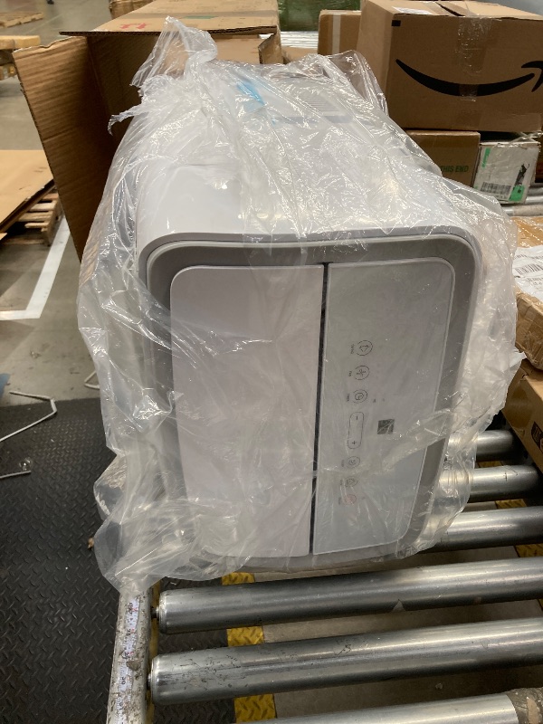 Photo 1 of 14,000 BTU Portable Air Conditioner Cools 750 Sq.Ft, 3-In-1 AC/Dehumidifier/Fan with Remote, LED Display, Window Kit, 24H Timer - Ideal for Large Rooms, Home & Office, White