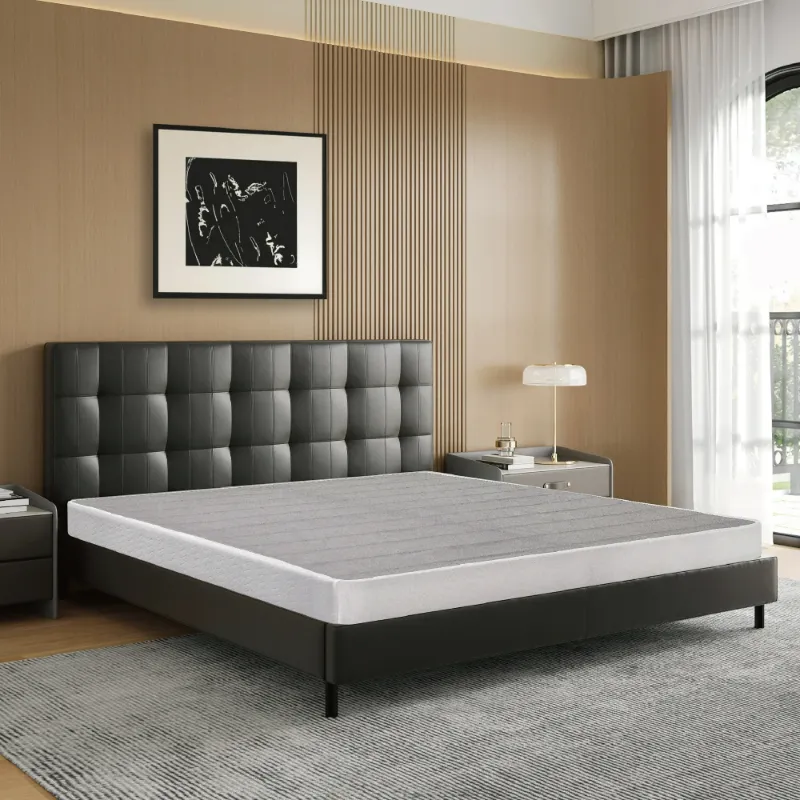 Photo 1 of EGOHOME 5 inch Queen Size Metal Box Spring, Easy Assembly Mattress Foundation
