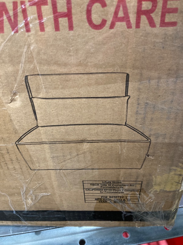 Photo 1 of ***PLEASE READ***VERY IMPORTANT***THIS IS ONE OF 2 CHAIRS. ITS EITHER THE CHAIR WITH THE ARMS AND IS MISSING A BOX OR IT IS THE ARMLESS CHAIR AND ALL PIECES ARE THERE. BETWEEN THE BOX, INSTRUCTION MANUAL AND BARCODE PICTURE, THERE ARE INCONSISTENCIES. BEC
