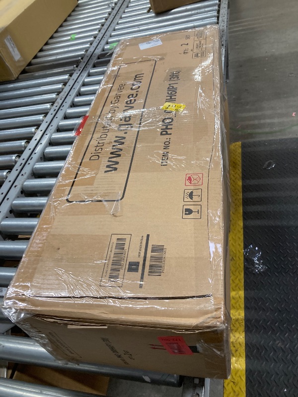 Photo 1 of 2 Pack Small 3FT Pre-Lit Snow Flocked Christmas Tree with Twinkling Lights for Home Office Christmas Decor- Battery Operated & Timer (Snowflake Base)