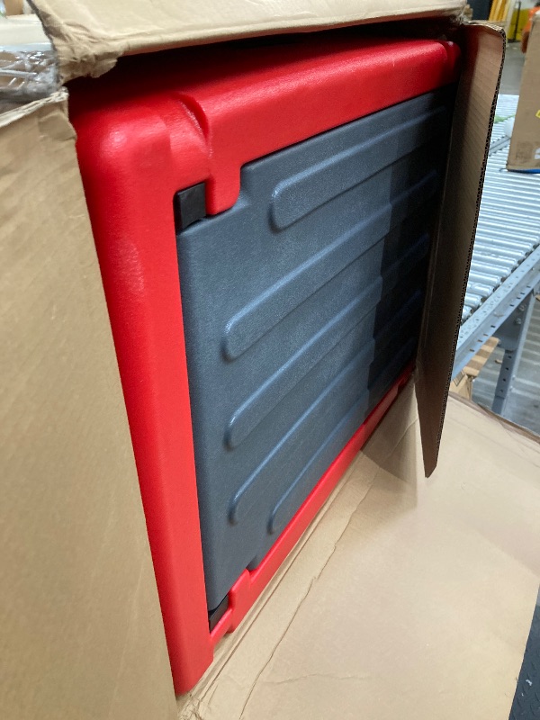 Photo 1 of 48 Gallon Portable Fuel Transfer Tank with 12V Electric Pump, 10GPM Flow, 13Ft Hose & Auto Nozzle – Diesel Transfer Tank for Trucks, Tractors, Boats, Generators – Red