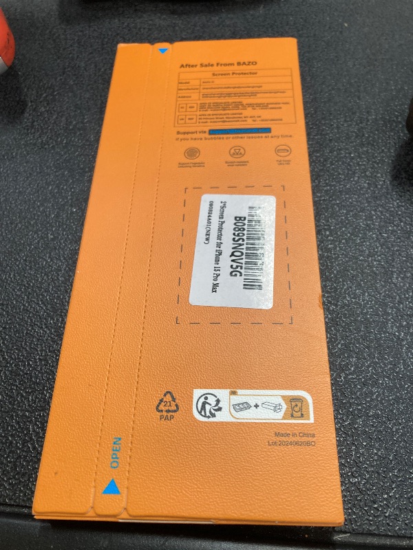 Photo 1 of ***FACTORY SEALED***BAZO UltraGlass 9H+ Glass for iPhone 15 Pro Max Privacy Screen Protector [Invisible Privacy Armor] Screen Protector 15 Pro Max Tempered [Full Coverage & Longest Durable] 15 ProMax, 2 Pack***FACTORY SEALED***